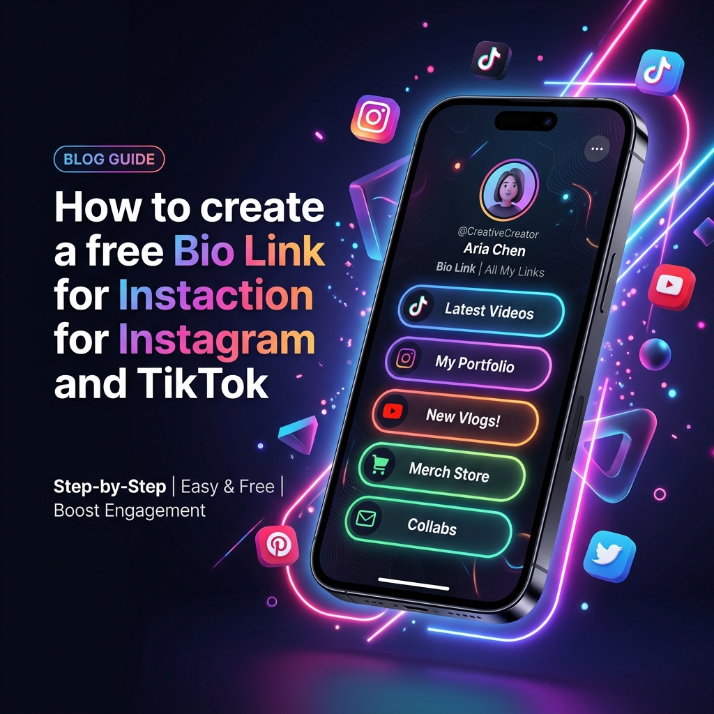 Cómo crear un Bio Link para Instagram y TikTok gratis