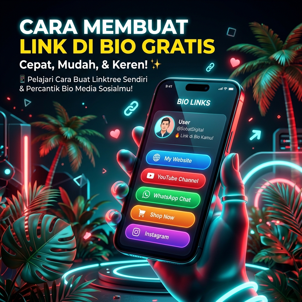 Cara Membuat Link di Bio Gratis